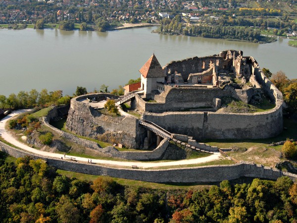 De burcht van Visegrad