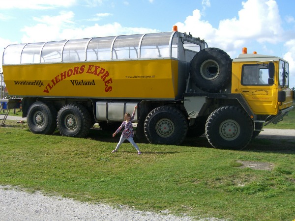 De Vliehorst Express op Vlieland