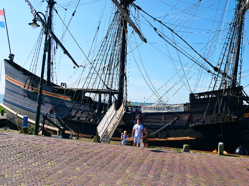 Het schip de Halve Maen