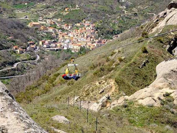 Volo dell Angolo in Basilicata