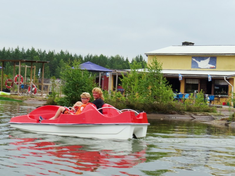 Heerlijk waterfietsen