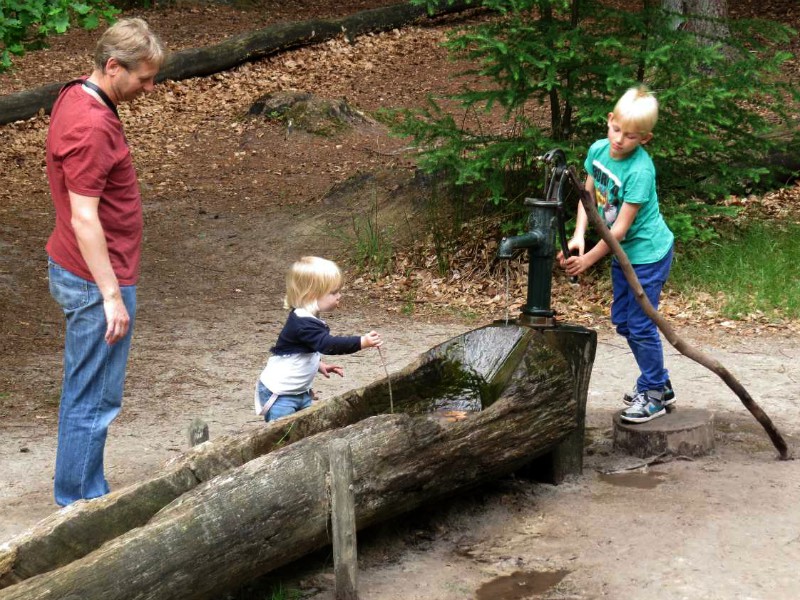 Een leuke waterspeelplaats