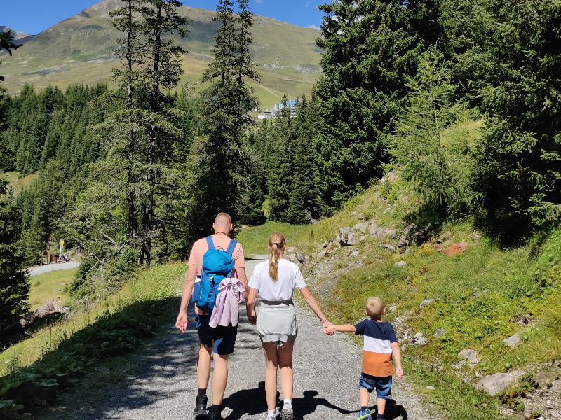 Wandelen in de bergen bij Serfaus - Fiss - Ladis