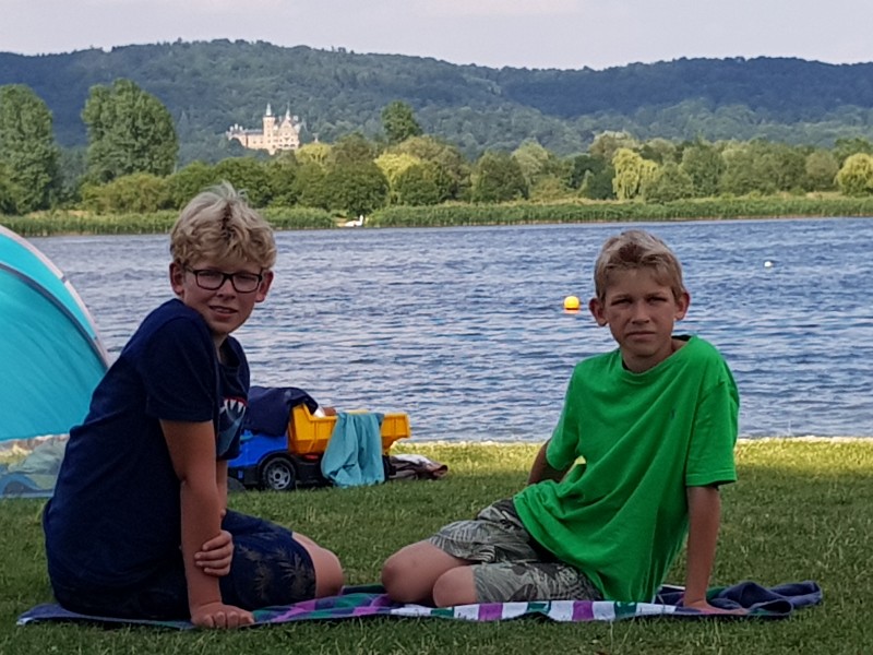 Een heerlijk plekje aan de Werratalsee