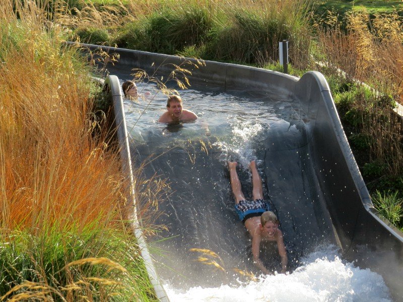 Een superleuke wildwaterbaan