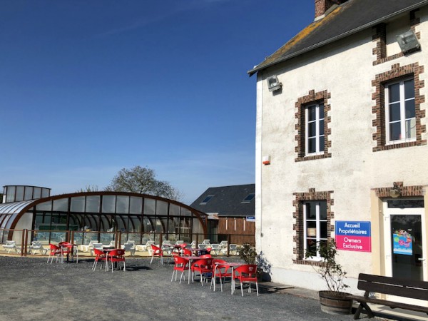 Op het centrale terrein vind je al voorzieningen