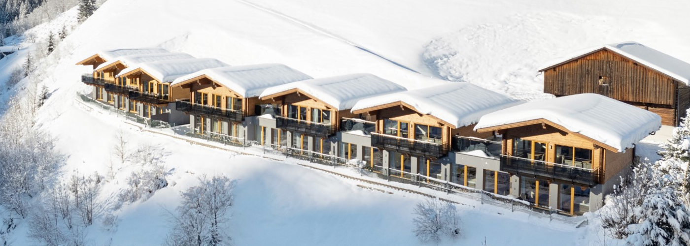 De chalets van Familiehotel Alpenhof 