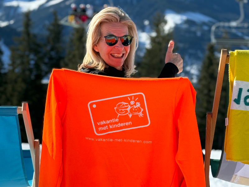 Caroline werkt nu als freelancer onder andere voor Vakantie met Kinderen