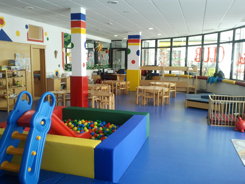Wil je heel even op pad zonder je kleintje, laat hem gerust achter bij Arena Kids Club. © Arena Kid’s Club