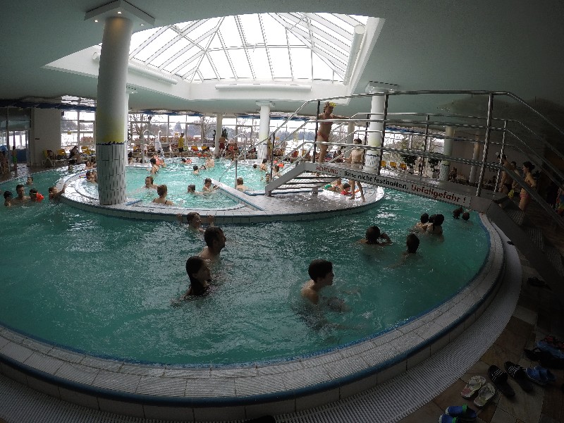 Het zwembad in Nesselwang