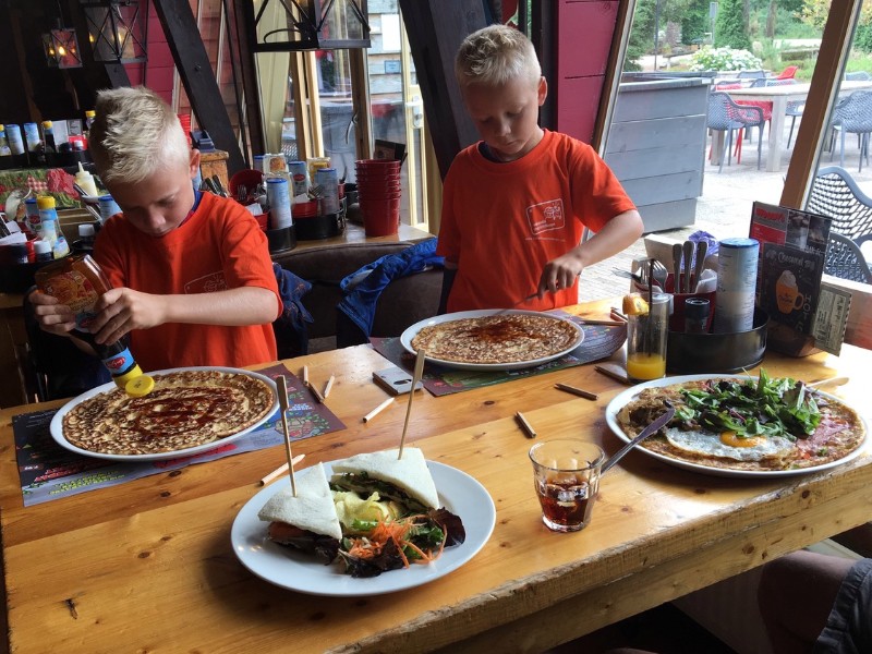 Lekker Pannenkoeken, bij Woody's!!