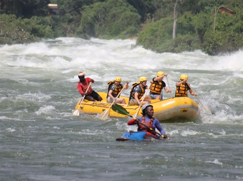Raften in Jinja