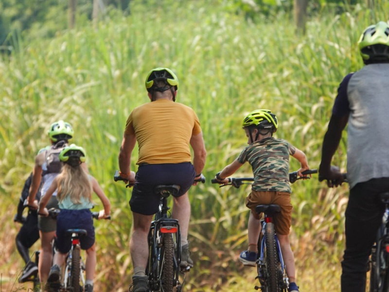 Fietssafari in Oeganda