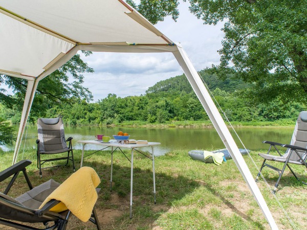 Ook kampeerplaatsen op de mooiste plekjes