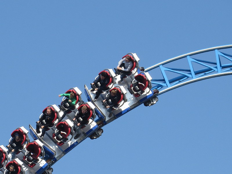 Zeb en Tycho in de Blue fire megacoaser