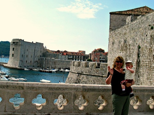 Zwaaien in Dubrovnik