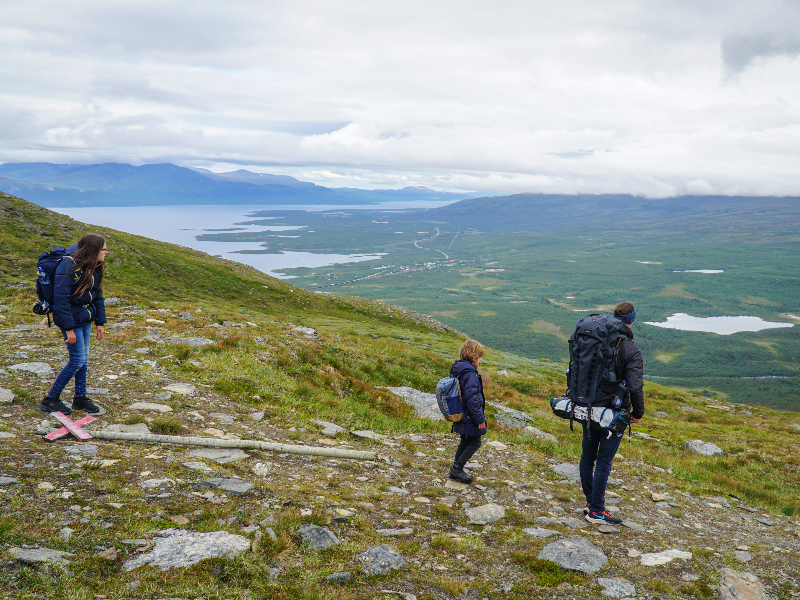 Het schitterende en diverse landschap van Zweeds Lapland