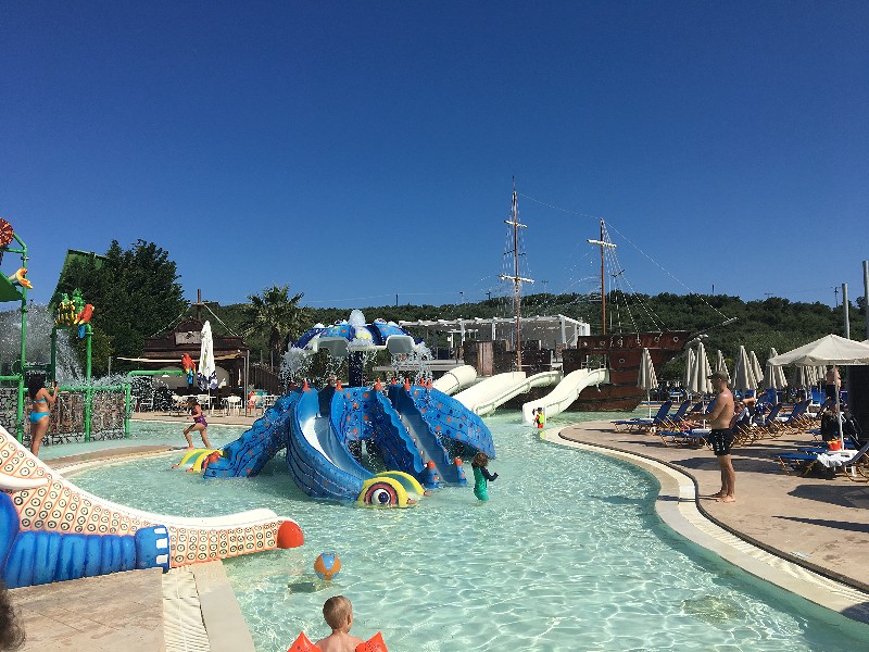 Het kinderbad van Aqua Bay